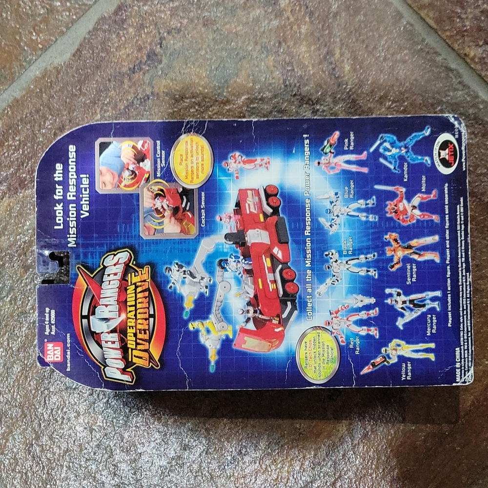 Power Rangers Operations Overdrive Action figure 2007 unopened - Picture 2 of 10